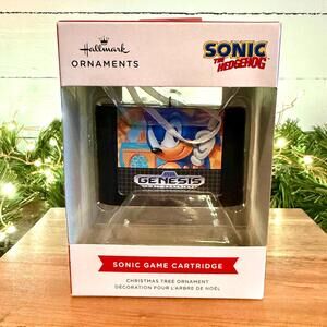 Sonic the Hedgehog Game Cartridge - Hallmark Ornament - NRFB